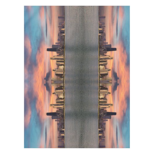 Deep Sunset Chicago Tafelkleed (Voorkant)