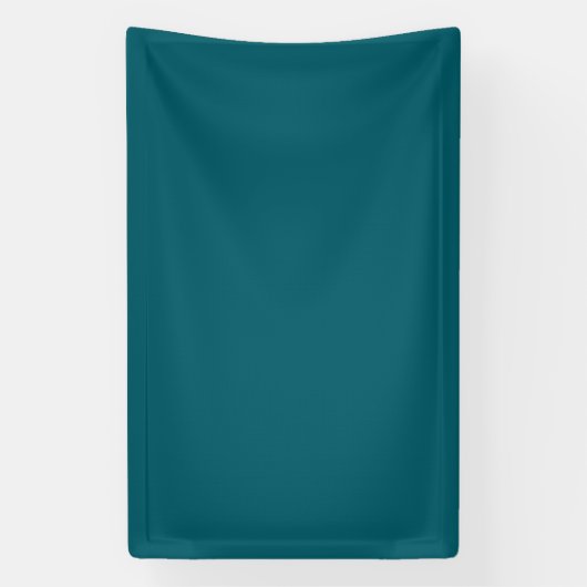 Deep Teal Party Banner (Verticaal)