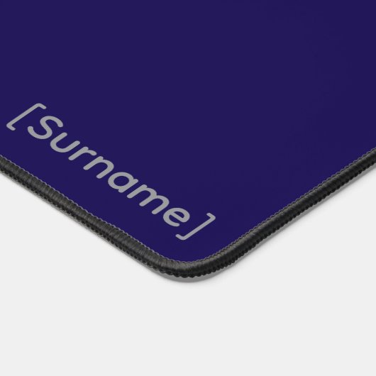 Deep Thinker - Custom Name Robot Brain Desk Mat (Hoek)