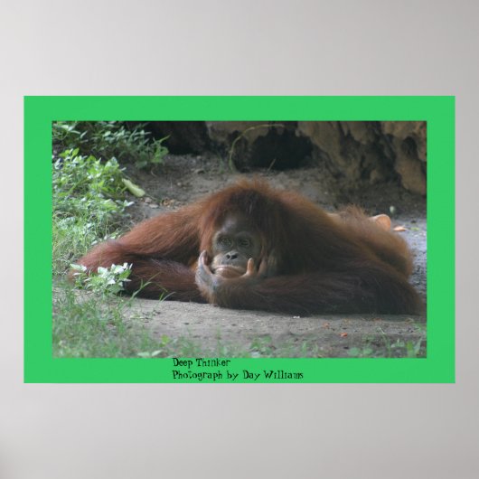 Deep Thinker Poster (Voorkant)