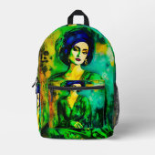 Deep Thoughts Bedrukte Rugzak (Voorkant)