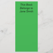 Deep Thoughts Bladwijzer Menu (Achterkant)