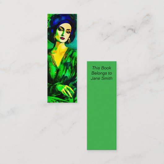 Deep Thoughts Bladwijzer Mini Visitekaartje (Voorkant / Achterkant)