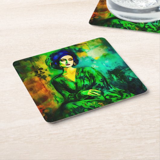 Deep Thoughts Kartonnen Onderzetters (Schuin)