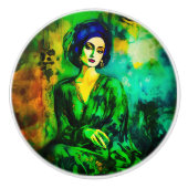 Deep Thoughts Keramische Knop (Voorkant)