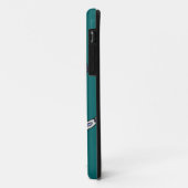 Deep Turquoise Embellish Elephant Phone Case (Achterkant/links)