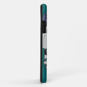 Deep Turquoise Embellish Elephant Phone Case (Achterkant/rechts)