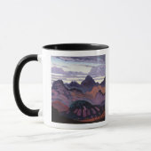Deep Twilight, Pyrenees, c.1912-13 (olie op het pa Mok (Links)