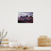 Deep Twilight, Pyrenees, c.1912-13 (olie op het pa Poster (Keuken)
