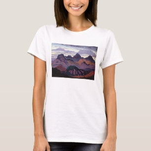 Deep Twilight, Pyrenees, c.1912-13 (olie op het pa T-shirt