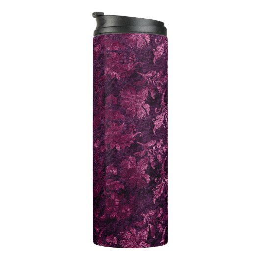 Deep Velvet Damask Thermosbeker (Geroteerd rechts)