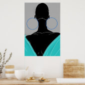 deep vibe poster (Keuken)