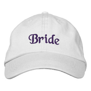 Deep Violet Bride geborduurd Pet