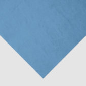 Deep Water Blue Solid Color Tissuepapier (Detail)