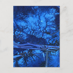 "Deep Waters #3" Abstract Design Briefkaart