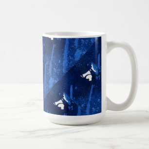 "Deep Waters #3 Getuige" Abstract ontwerp-Mok Koffiemok