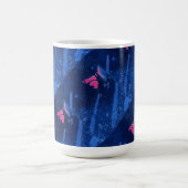 "Deep Waters #3 op Roze met een staart verbonden"  Koffiemok (Center)