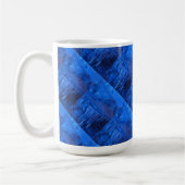 "Deep Waters #4 Getuige" Abstract ontwerp-Mok Koffiemok (Links)