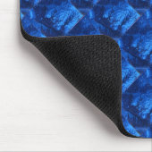 "Deep Waters 6" Gedrukt Abstract Design Mousepad Muismat (Hoek)
