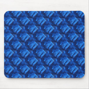 "Deep Waters 6" Gedrukt Abstract Design Mousepad Muismat