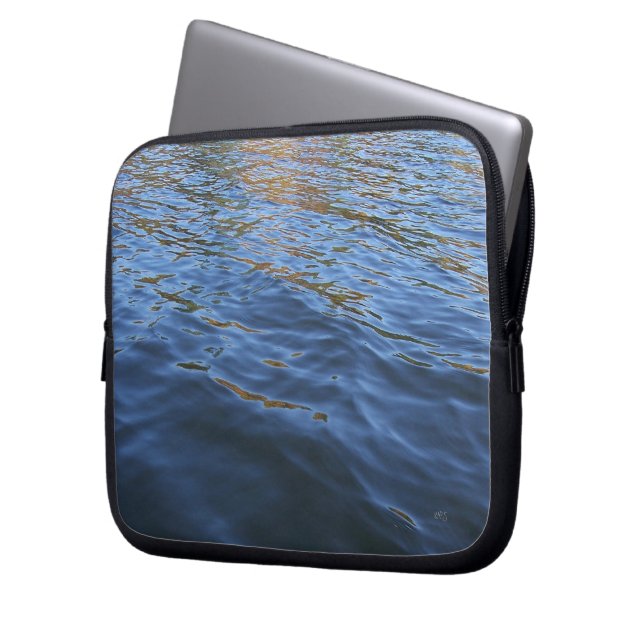 Deep Waters Electronics Bag Laptop Sleeve (Voorkant Links)
