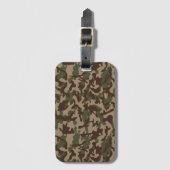 Deep Wood Camouflage Bagagelabel (Voorkant (verticaal))