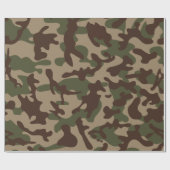 Deep Wood Camouflage Cadeaupapier (Vlak)