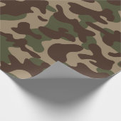 Deep Wood Camouflage Cadeaupapier (Hoek)