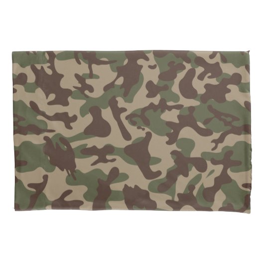 Deep Wood Camouflage Kussensloop (Voorkant-Links)