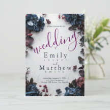 Deep Woodland Romance Bruiloft