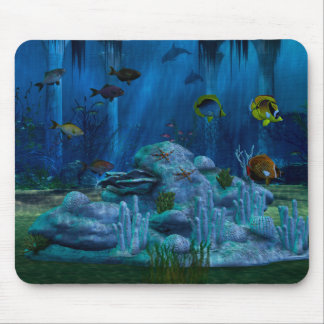 Deep Zee 3D digitaal aquarium Muismat