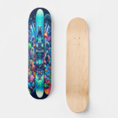 Deep-Zee beats Persoonlijk Skateboard (Voorkant)