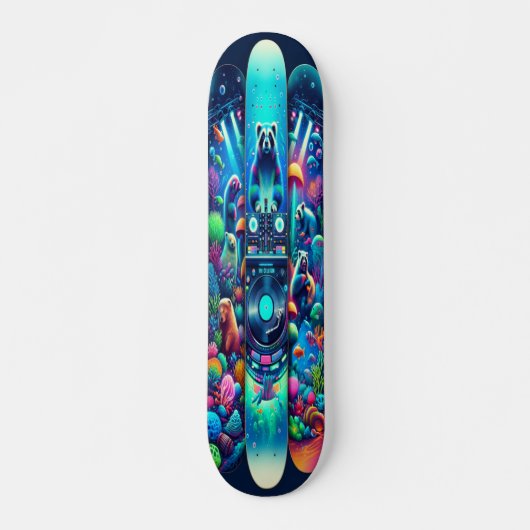 Deep-Zee beats Persoonlijk Skateboard (Voorkant)