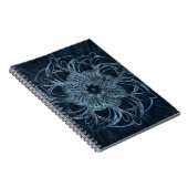 Deep Zee Blue Mandala Notitieboek (Rechterzijde)