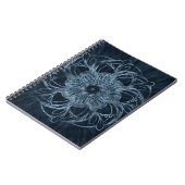 Deep Zee Blue Mandala Notitieboek (Linkerzijde)