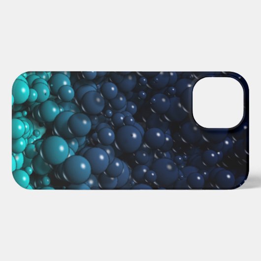 Deep Zee Bubble Camo iPhone Case iPhone Hoesje (Achterkant horizontaal)