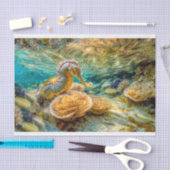 Deep Zee Corral, fantasievolle zeepaarddromen Tissuepapier (Craft)