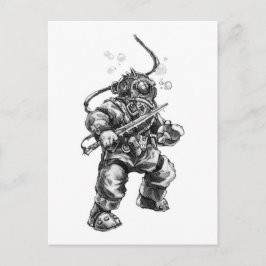 Deep Zee Diver Briefkaart