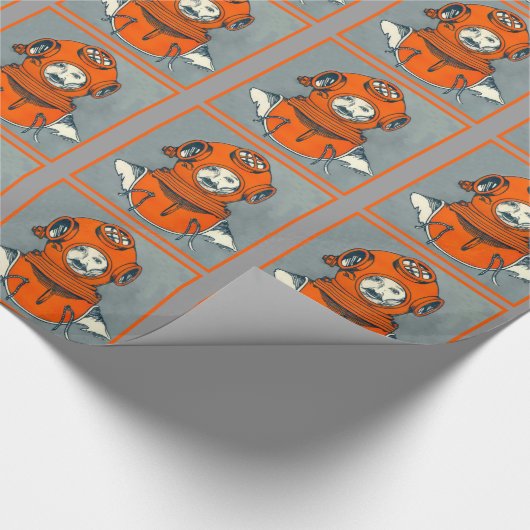 Deep Zee Diver Cadeaupapier (Hoek)