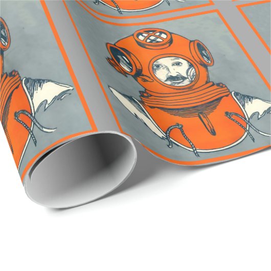 Deep Zee Diver Cadeaupapier (Rol Hoek)