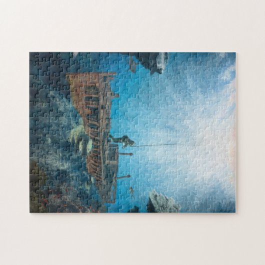 Deep Zee Diver Legpuzzel (Horizontaal)