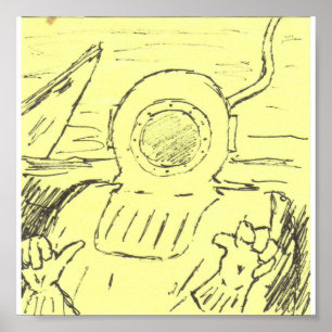 Deep Zee Diver Poster