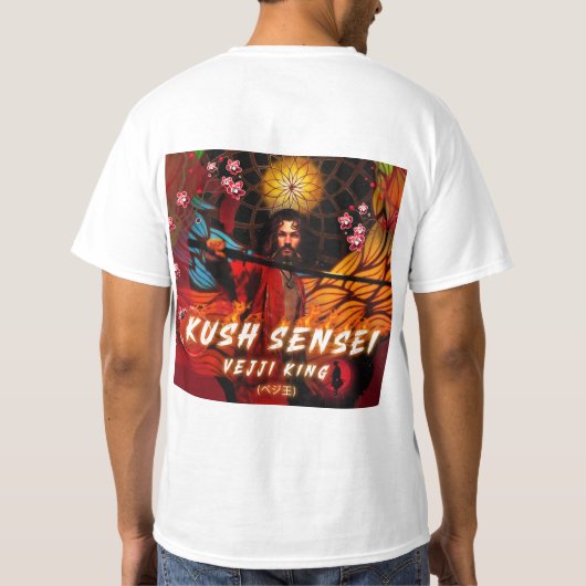 Deep Zee Diving + Kush Sensei Value T-shirt (Achterkant)