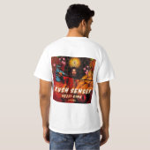 Deep Zee Diving + Kush Sensei Value T-shirt (Achterkant volledig)