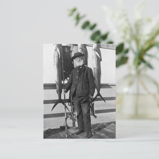 Deep Zee Fisherman, 1912 Briefkaart (Staand voorkant)