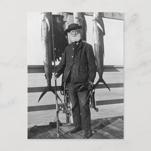 Deep Zee Fisherman, 1912 Briefkaart (Voorkant)