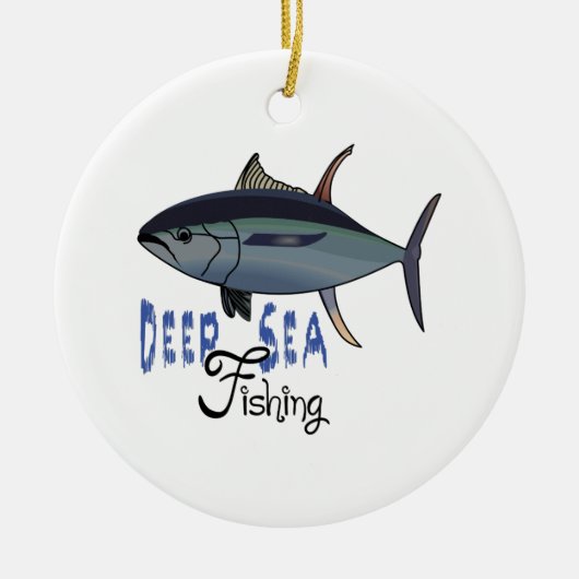 DEEP ZEE GEVIST KERAMISCH ORNAMENT (Voorkant)