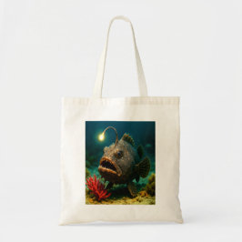 Deep Zee Glow: de zeeduivel Tote Bag