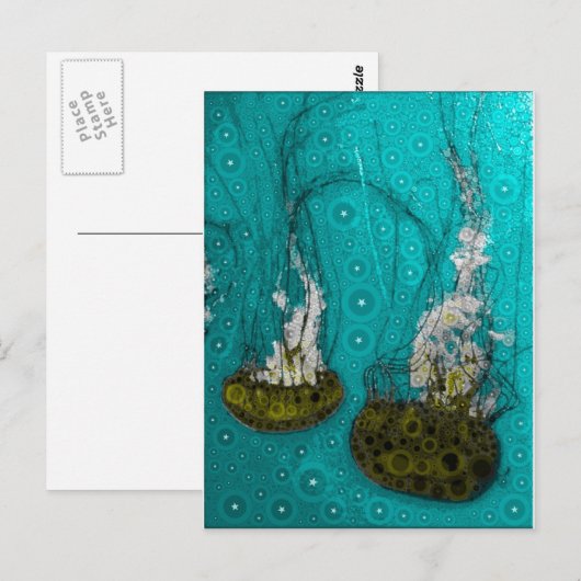 Deep Zee Jellies Briefkaart (Voorkant / Achterkant)