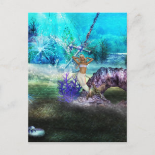 Deep Zee Mermaid Briefkaart